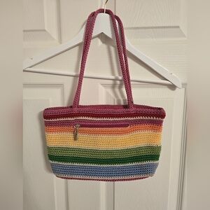 The Sak Rainbow Multicolor Striped  Bag